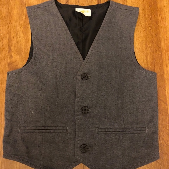 Crazy 8 light gray vest